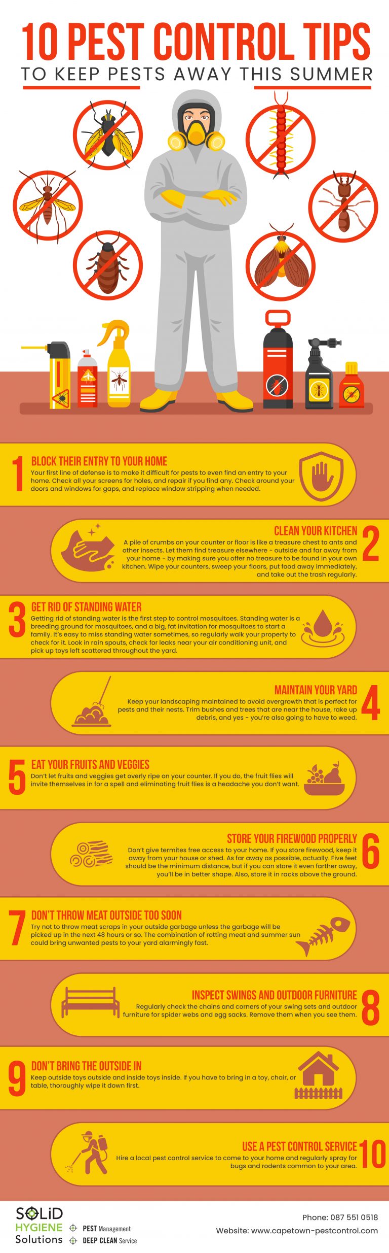 Useful Tips for Preventing Pests in Cape Town